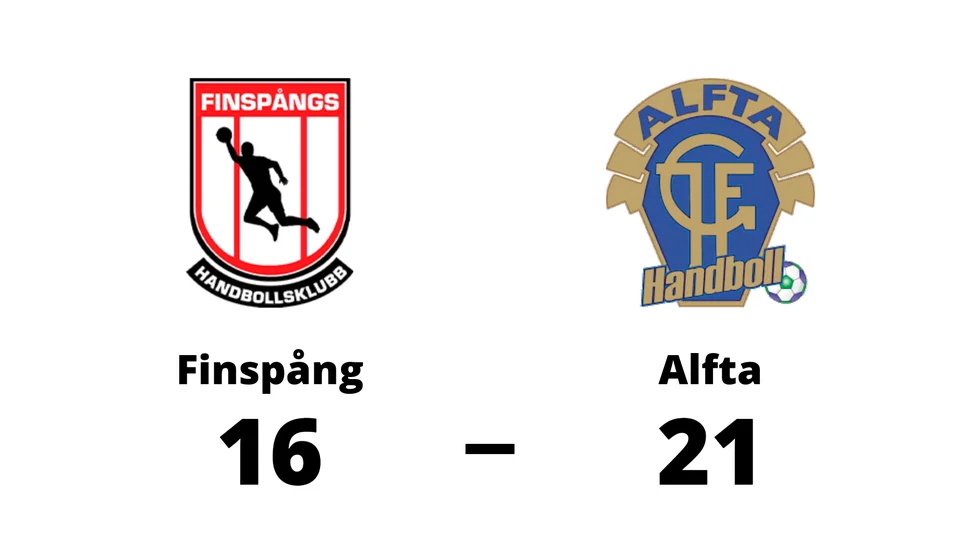 Finspångs HK förlorade mot Alfta GIF HF