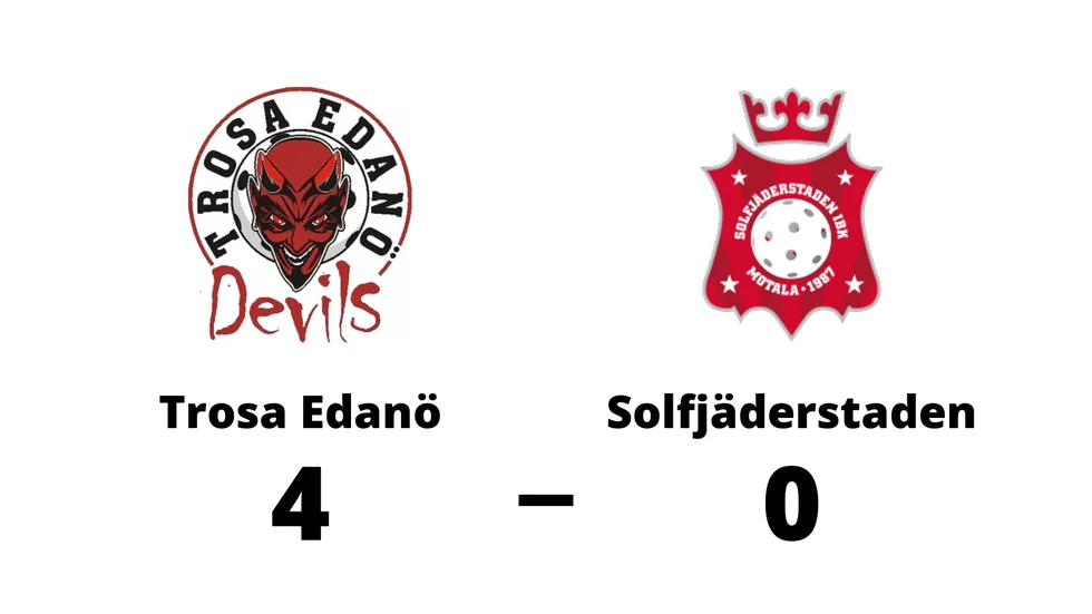 Trosa Edanö IBK D1 vann mot Solfjäderstaden IBF