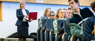 Magdalena Andersson mötte studenterna på LTU