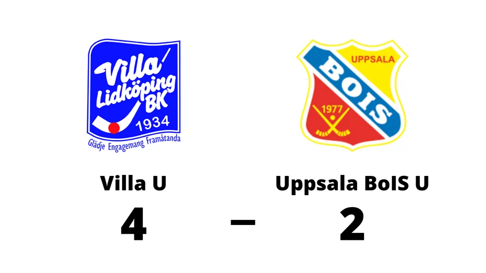 Villa Lidköping U vann mot Uppsala Dam U