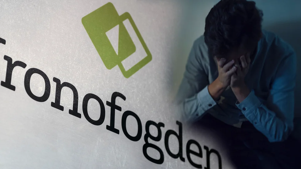 Kvinnan hade stora skulder hos Kronofogden och var rädd att hennes hus skulle mätas ut.