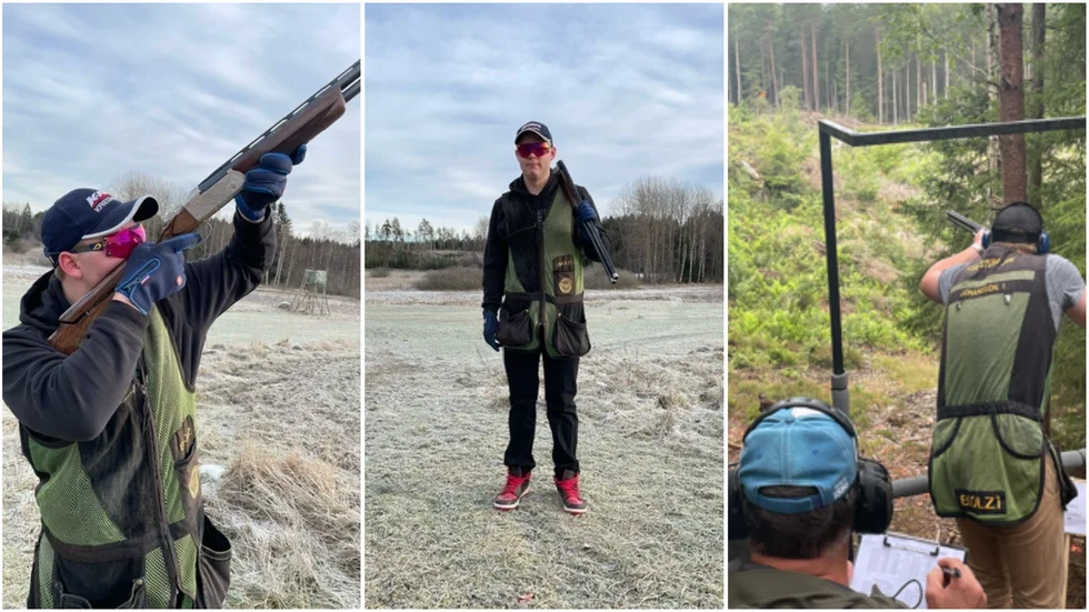 Isak Johansson ställde förra året upp i både EM och VM för juniorer. "Det blev ingen pallplats men jag är nöjd. Det var ändå första gången" säger han.