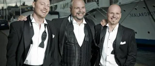 Gentlemen sjunger BeeGees – och Charleys tant på scen