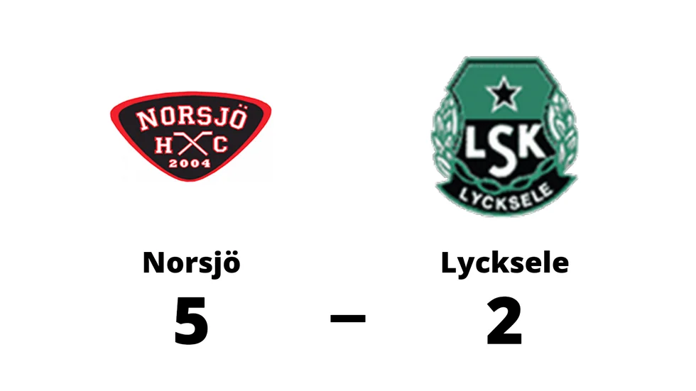 Norsjö HC vann mot Lycksele SK