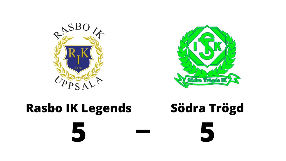 Rasbo IK Legends spelade lika mot Södra Trögds IK