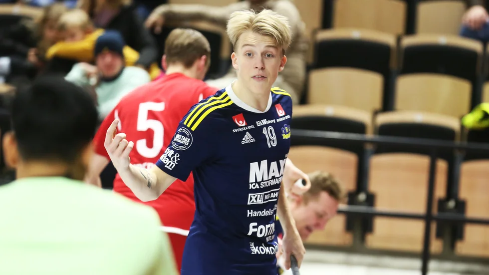 Linus Sjögren öste in mål för Falun, men i Visby har det gått tyngre. Därför kändes fyra poäng mot Järfälla Bele extraskönt för 20-åringen.