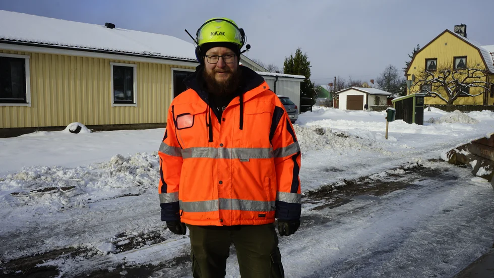 Simon Karlsson, driftansvarig Kinda kommun: "Vattnet kan bli grumligt ett tag efter tryckavstämningen", säger han. 