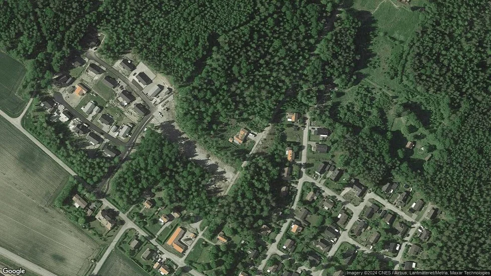 Området kring Ösbylundsvägen 7