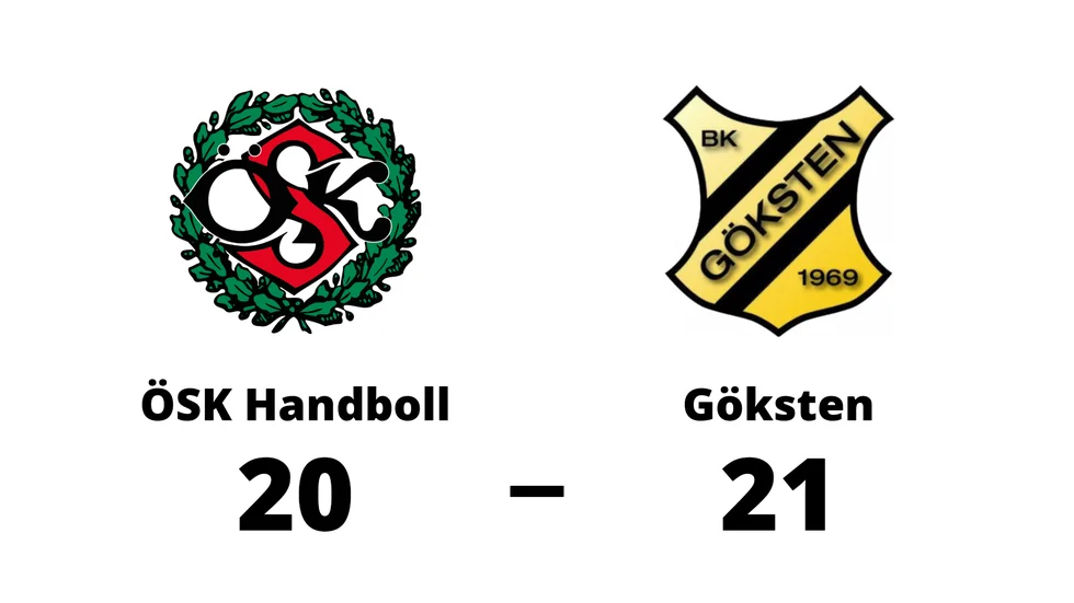 ÖSK Handboll förlorade mot Gökstens BK