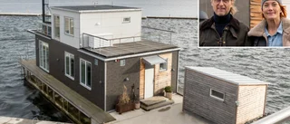 Michael och Linda ville ha frihet – köpte flytande hus
