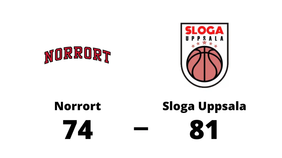 Norrort förlorade mot Sloga Uppsala
