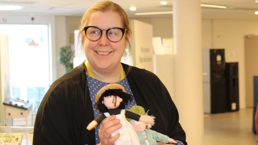 Bibliotekspedagogen Hanna Persson har som många andra en nära relation till Lena Anderssons natursköna värld.