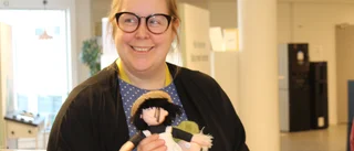 Sagoträdgården har flyttat in i biblioteket