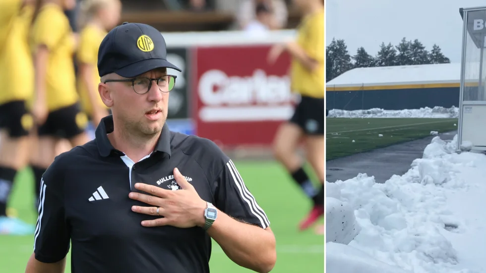 David Lindgren hoppas att VIF kan spela seriepremiären mot Hemgårdarna på lördag, men är lite orolig för att vädret kan sätta stopp för det.