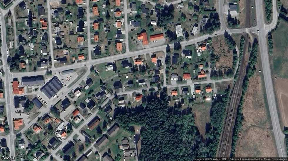 Området kring Kurirvägen 33