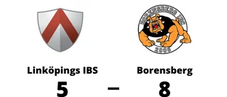 Borensberg tog hem segern mot Linköpings IBS på bortaplan