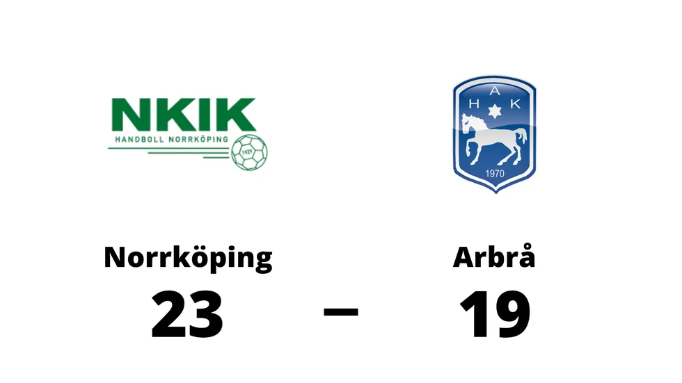 Norrköping KvIK vann mot Arbrå HK