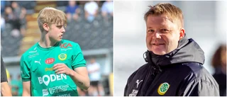 Sonen hjälte med hattrick: "Kan till och med få beröm av mig"