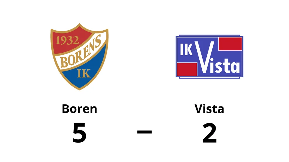 Borens IK vann mot IK Vista