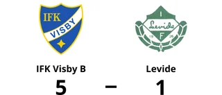 Seger för IFK Visby B mot Levide efter drömstart