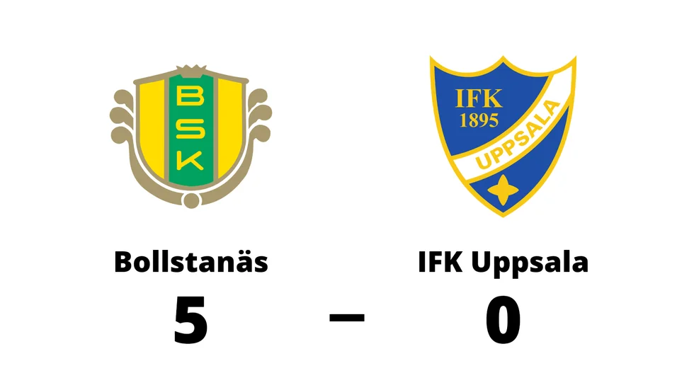 Bollstanäs SK vann mot IFK Uppsala