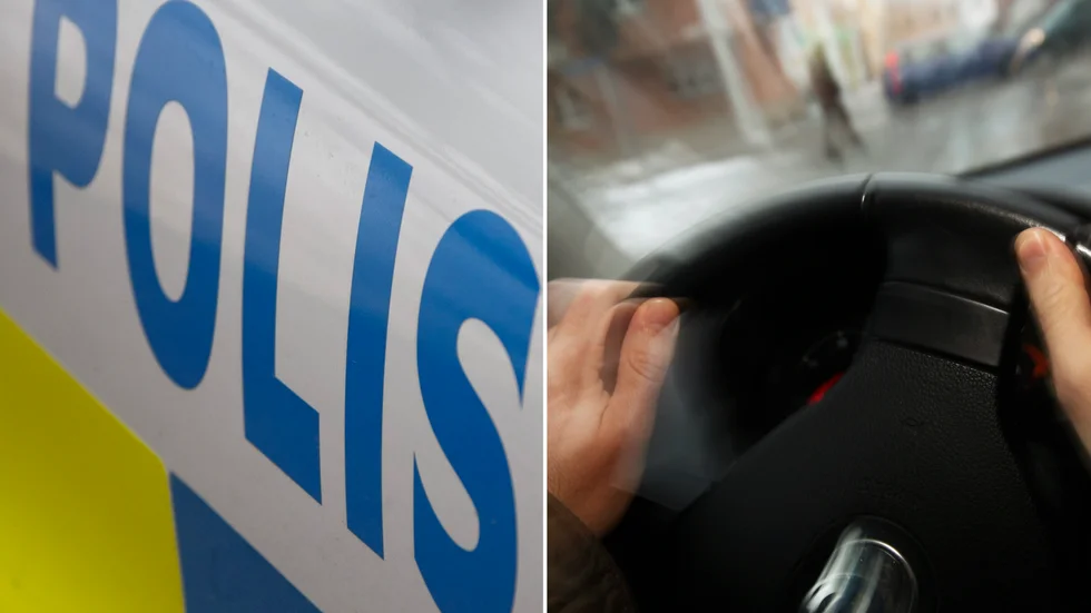 En man i 35-årsååldern körde bil drogpåverkad i centrala Boden. 