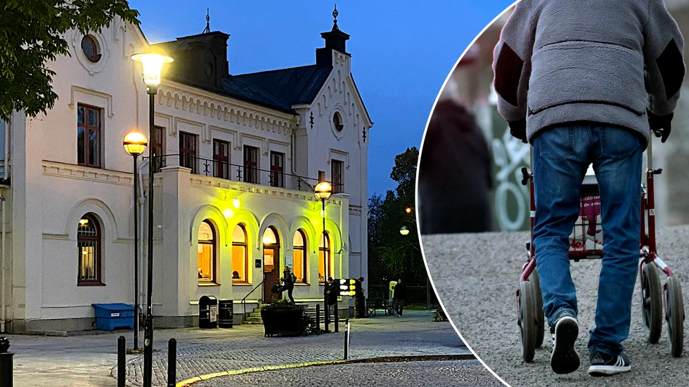 Den äldre, demente man med rullator som försvann från ett boende i Enköping i måndags tog själv tåget till Stockholm.