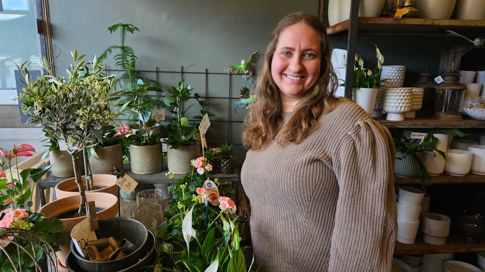 Att driva Oxelösunds enda blomsteraffär är inte alltid en dans på rosor. Nu har floristen Angelica Ledberg fått ett kvitto på det nedlagda arbetet.