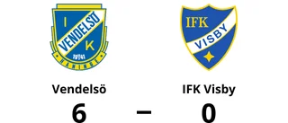 Bortaförlust för IFK Visby - 0-6 mot Vendelsö