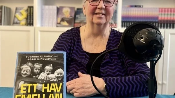 Ingrid Sjökvist har varit redaktör för boken "Ett hav emellan" där finska krigsbarn berättar sin historia, bland annat en från Luleå.