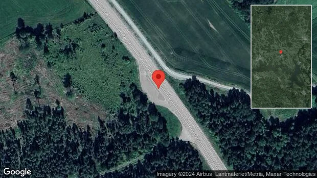 Trafikolycka med flera fordon på väg 70