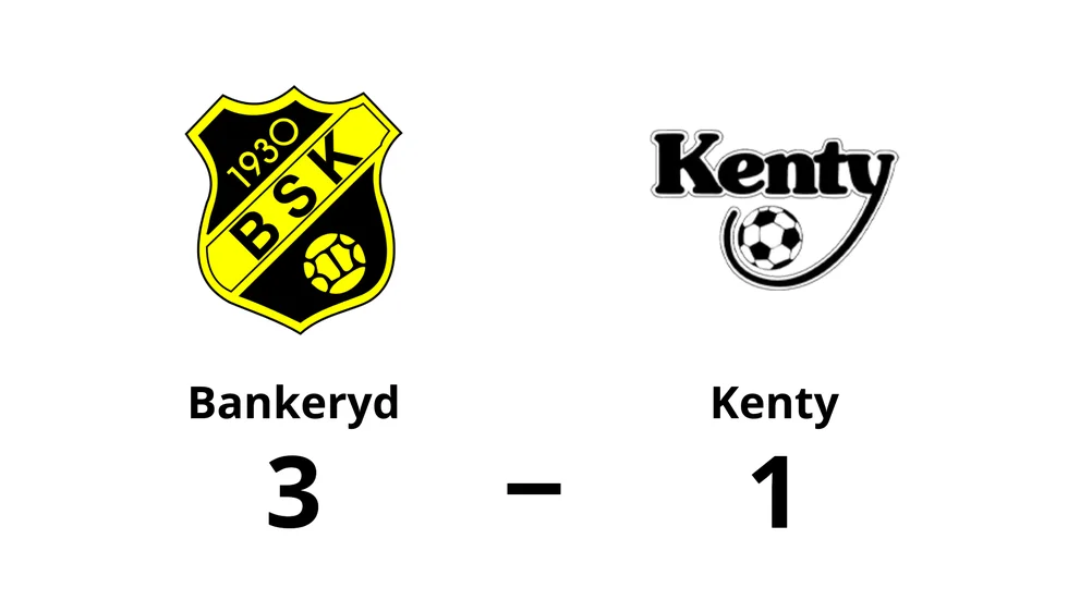 Bankeryd vann mot BK Kenty