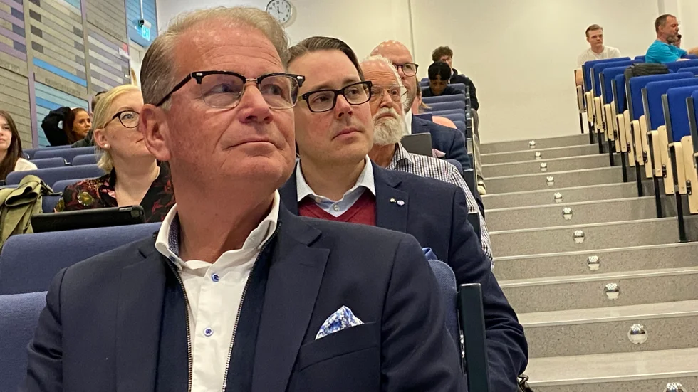 Harald Hjalmarsson (M) i förgrunden.
