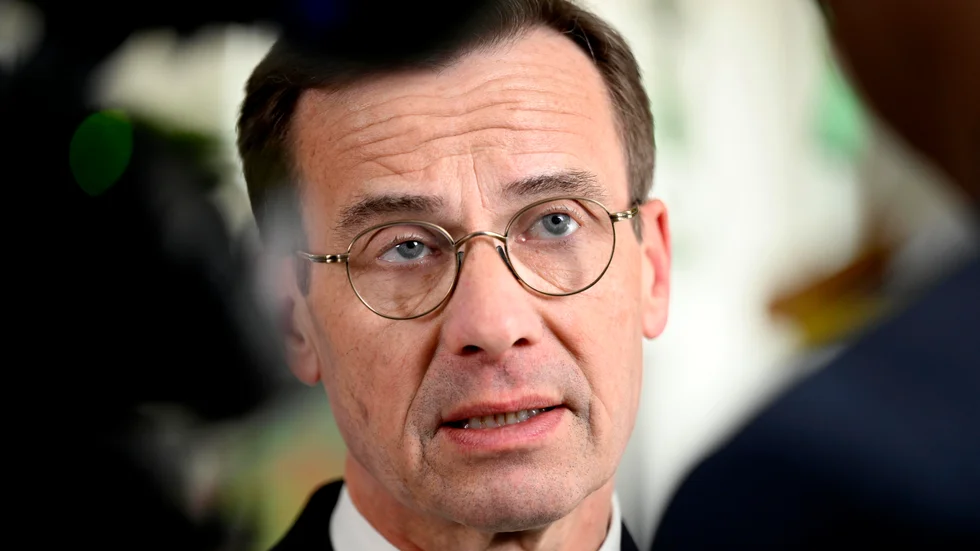 Statsminister Ulf Kristersson KU-anmäls. Arkivbild.