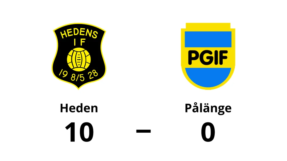 Heden vann mot Pålänge GIF