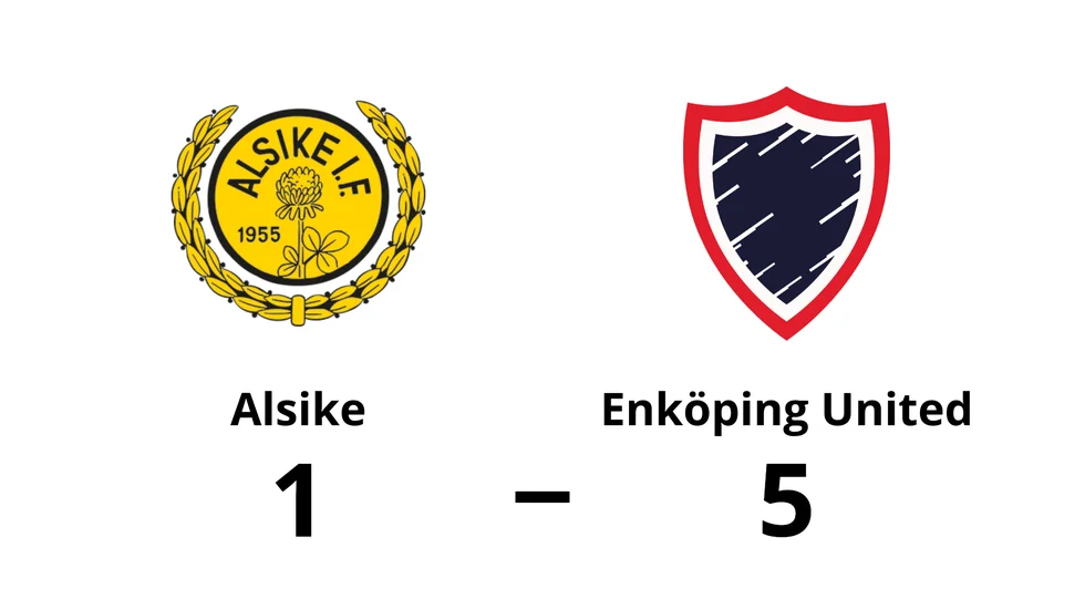 Alsike IF förlorade mot Enköping United FK