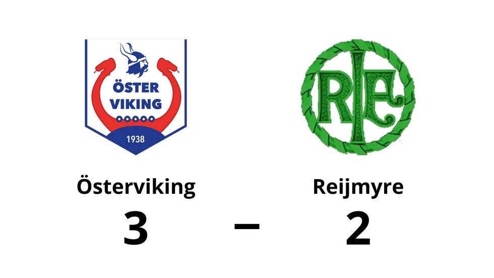 IK Österviking vann mot Reijmyre IF
