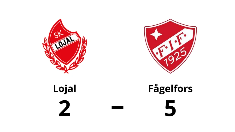 SK Lojal förlorade mot Fågelfors IF