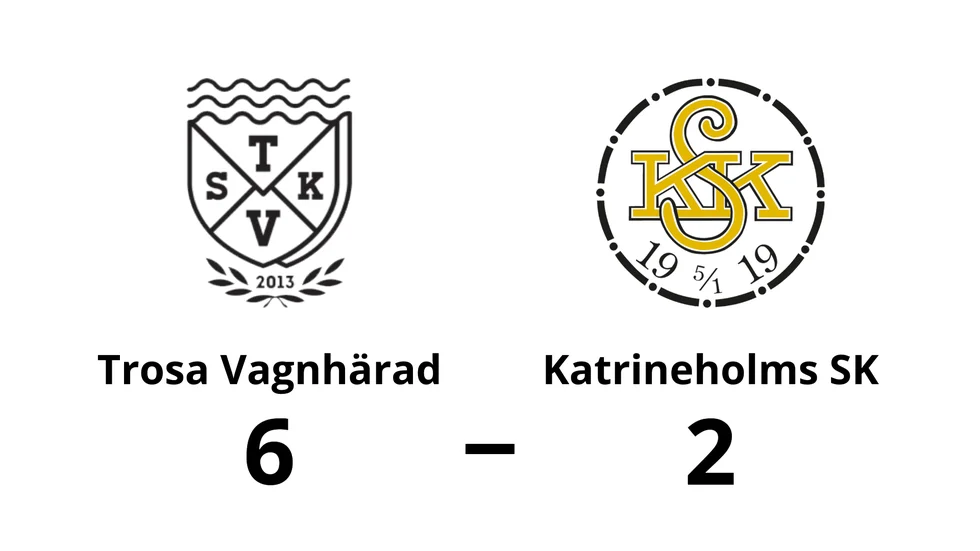 Trosa-Vagnhärad SK vann mot Katrineholms SK FK