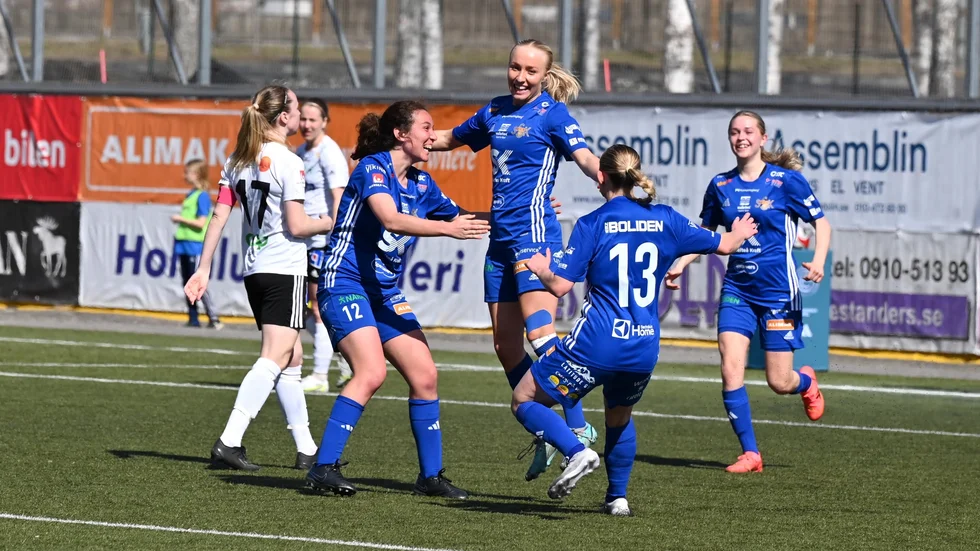 Wilma Dahlgren spelade från start och gjorde en stark insats. Hon sköt segermålet.