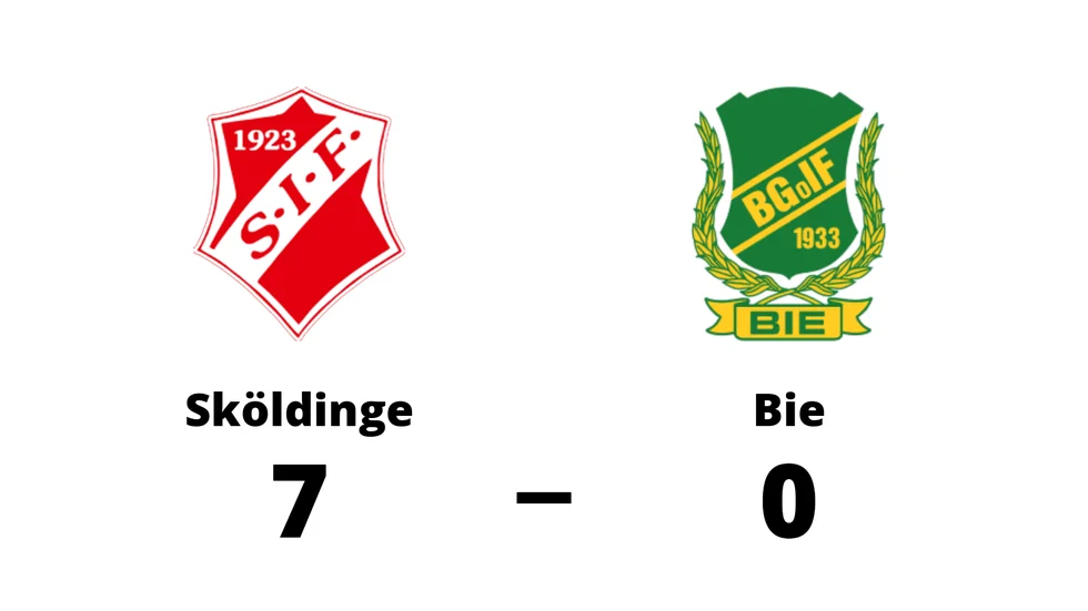 Sköldinge IF vann mot Bie GoIF