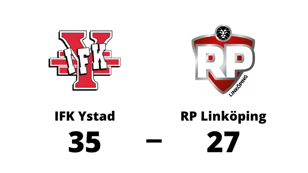 IFK Ystad HK vann mot RP Linköping
