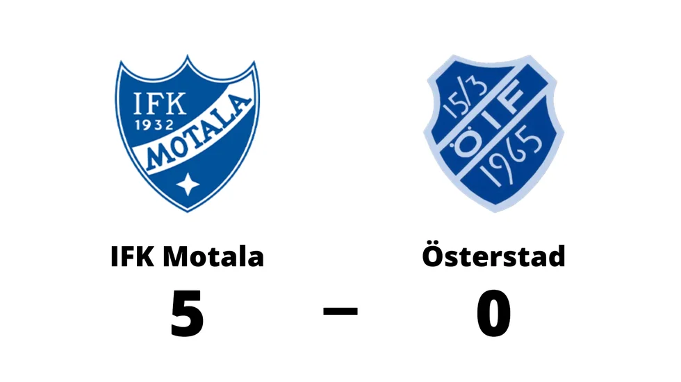 IFK Motala FK vann mot Österstads IF