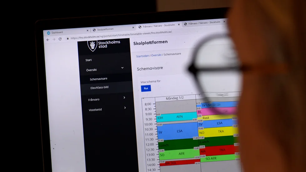 Katastroflösning. Som tur är har inte Uppsala haft sin egen Skolplattform.
