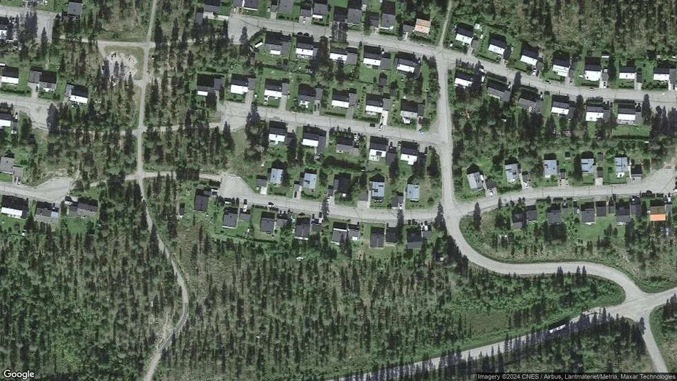 Området kring Regnstigen 16