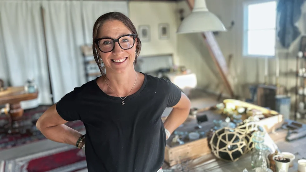 Mariana Lindner Lacava hoppas att butiken i Linköping får en bra start. Hennes gårdsbutik i Klockrike kommer att finnas kvar som vanligt.