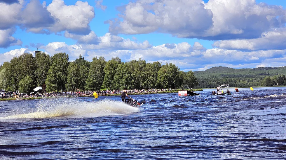 Watercross i Boden.