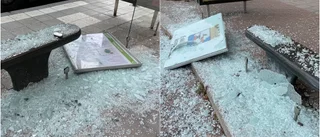 Busskurer vid centralstationen vandaliserade: "Förjävligt"