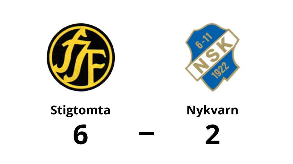 Stigtomta IF vann mot Nykvarns SK