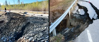 Vägen rasade – en timme efter att de passerat: "Herregud"